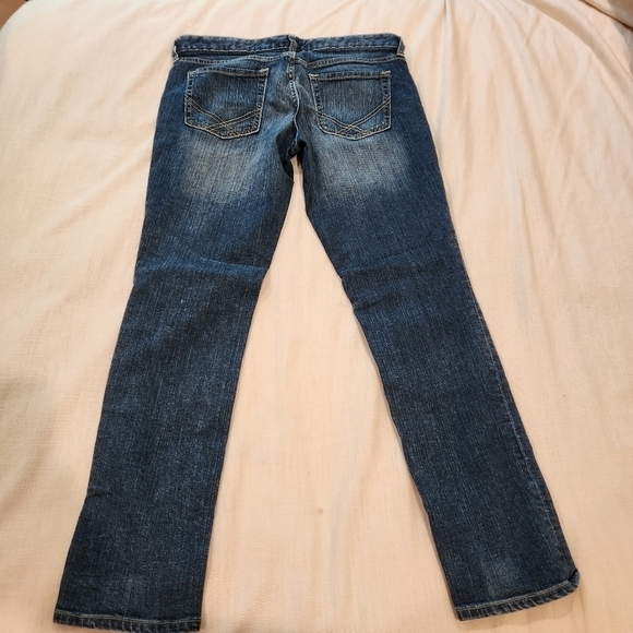 Gap Jeans midrise y2k skinny dark wash womens size 10 - Picture 7 of 9